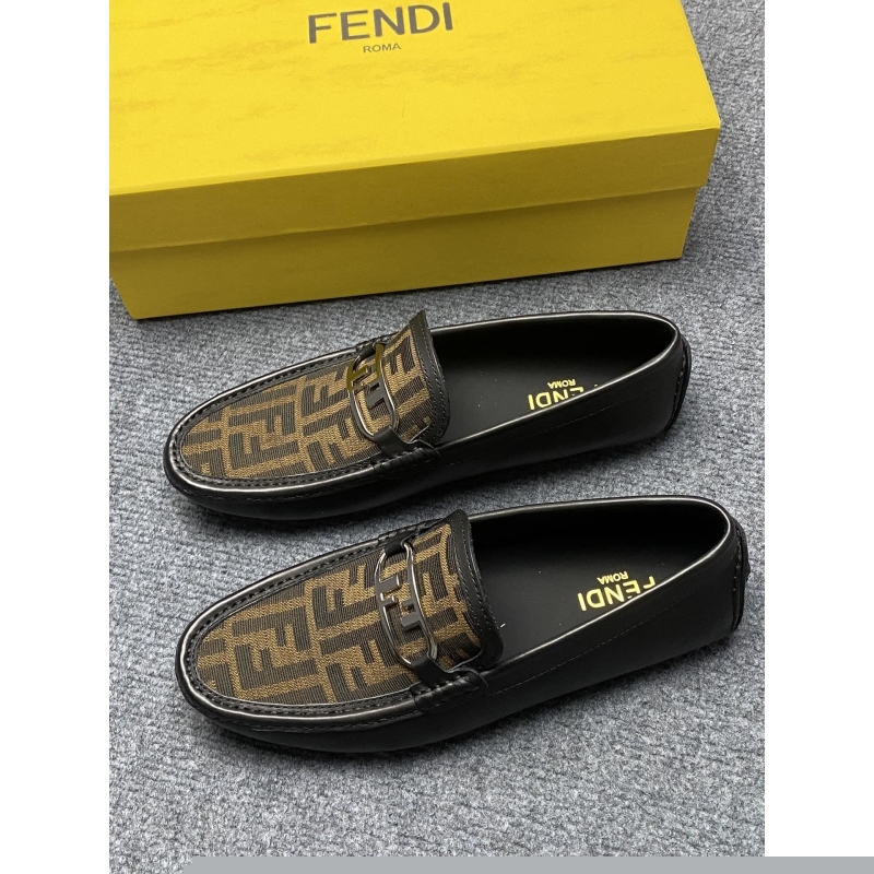 F**di leather shoes